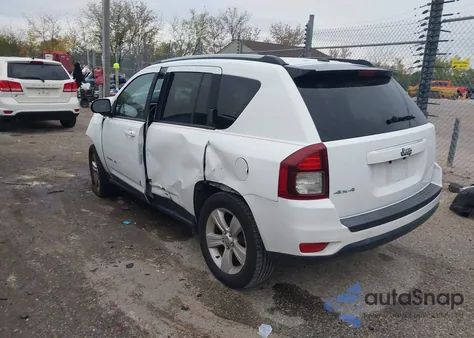 2016 Jeep Compass Sport из США, поврежденный, VIN 1C4NJDBB2GD610445